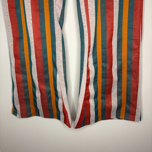 STYLE 5 NEW Striped Colorful Pull On Pant Womens XL Stretch Bell Bottom - Picture 4 of 7